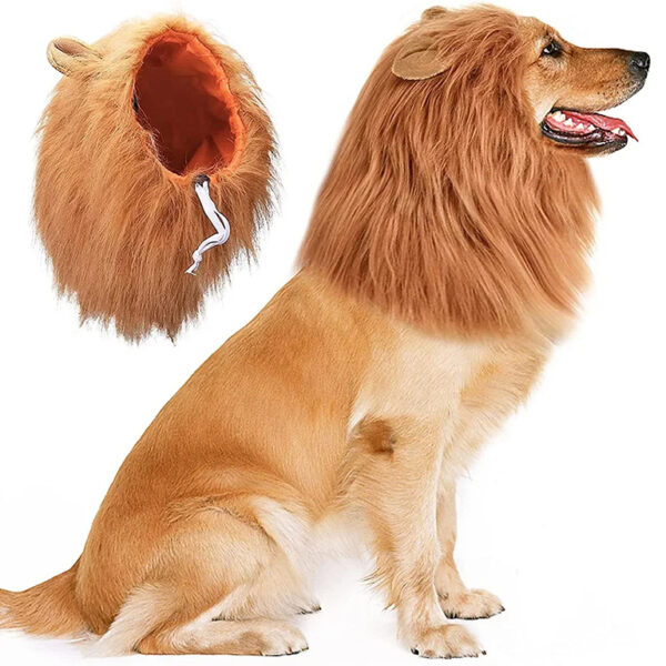 Lion Mane Costume for Dog