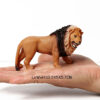 Realistic Zoo Animal Lion Figurine