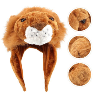 Lion Hat Cosplay Prop for Party