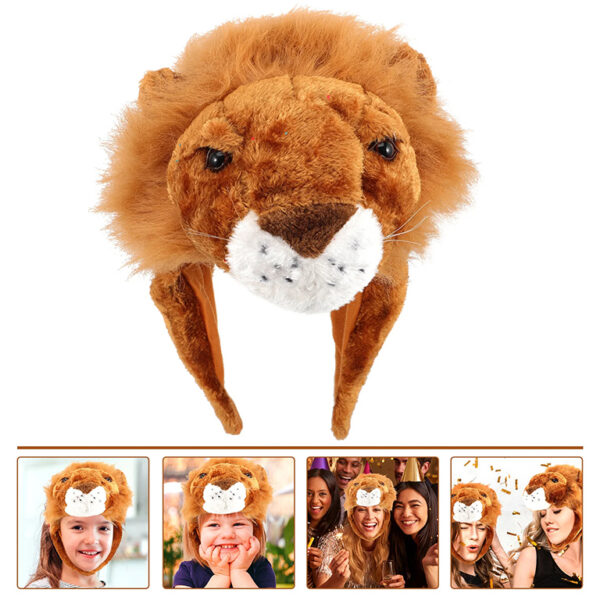 Lion Hat Cosplay Prop for Party