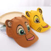 Embroidered Lion Hat With Ears for Kid