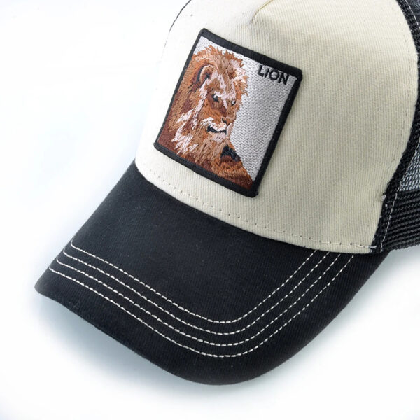 Lion Embroidery Baseball Hat