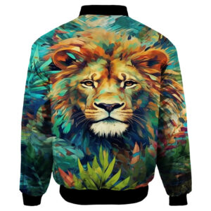 Colorful Lion Face Jacket