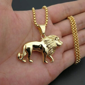 Domineering Lion Pendant Necklace