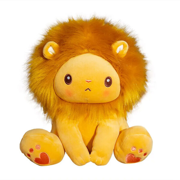 Cute Sitting Lion Plush Toy