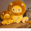 Cute Sitting Lion Plush Toy