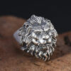 Retro Lion Ring for Men