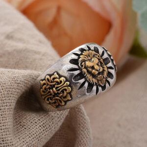 Vintage Lion Party Ring