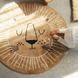 Round Shape Lion Play Mat for Children