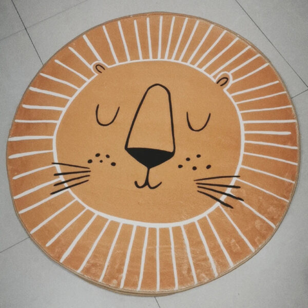 Round Shape Lion Play Mat for Children