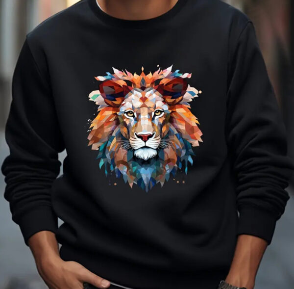 Colorful Lion Sweatshirt