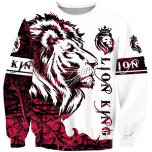 Crown King Lion Sweatshirt